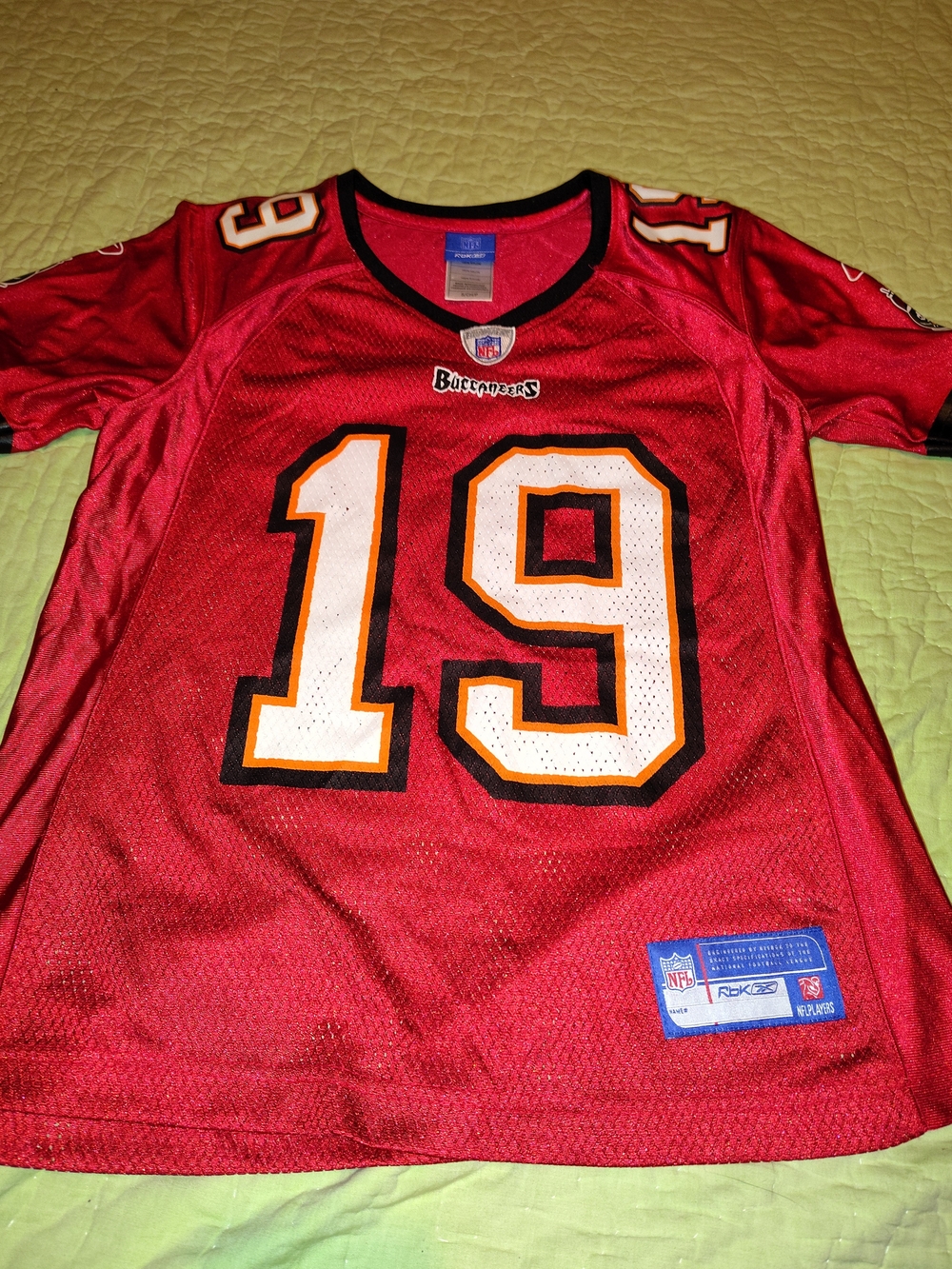 NFL Tampa Bay Buccaneers Red #19 Youth Jersey